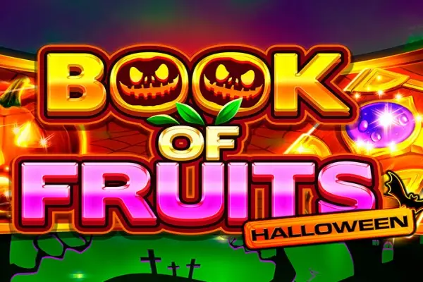Book of Fruits Halloween Logo