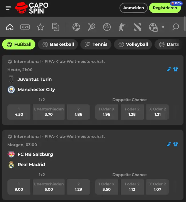 Capospin Sport