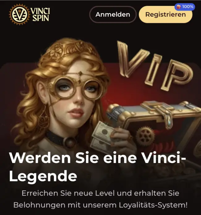 Vinci Spin Casino VIP