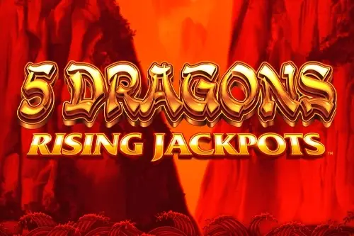 5 Dragons Rising Jackpots Logo
