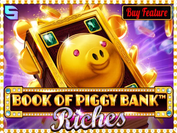 Book Of Piggy Bank Riches Logo