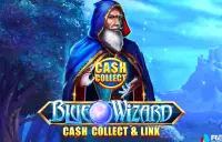 Blue Wizard Cash Collect & Link Logo