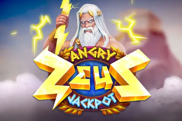 Angry Zeus Jackpot Logo