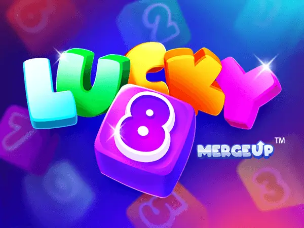 Lucky 8 Merge Up Logo