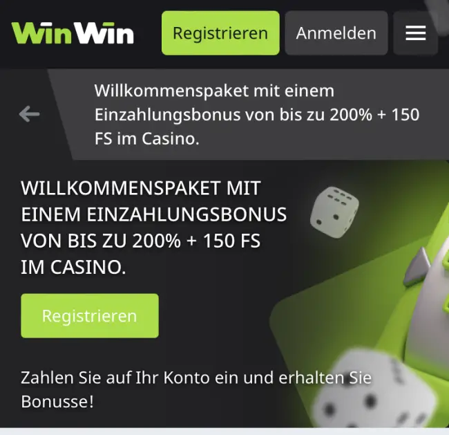 Winwin.bet Casino Test