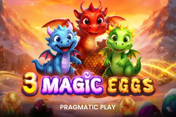 3 Magic Eggs Logo