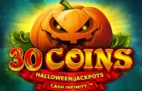 30 Coins Halloween Jackpots Logo