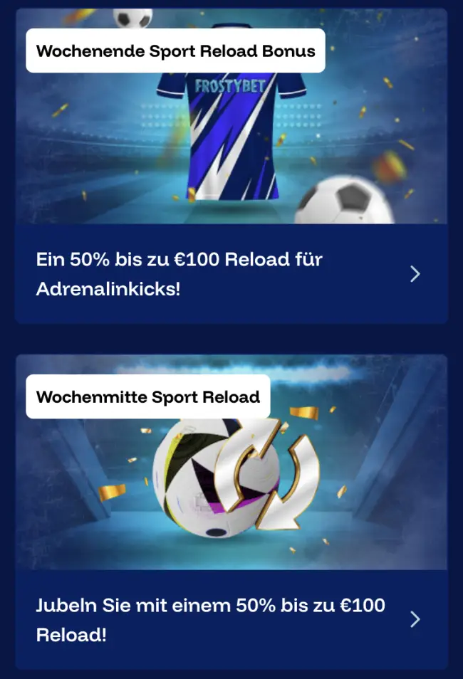 Frostybet Sportwetten Test