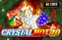 Crystal Hot 40 Christmas Logo