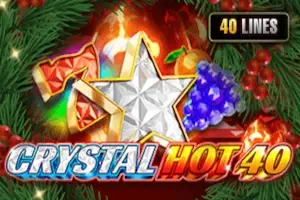 Crystal Hot 40 Christmas Logo