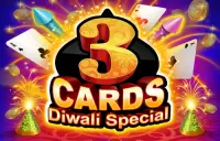 3 Cards Diwali Special Logo