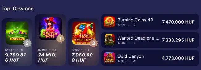 Betmatch Casino Top