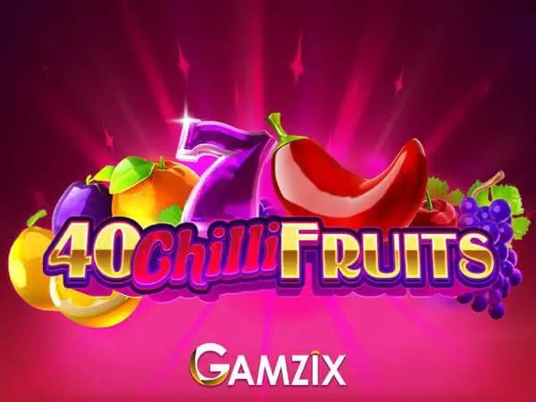 40 Chilli Fruits Logo