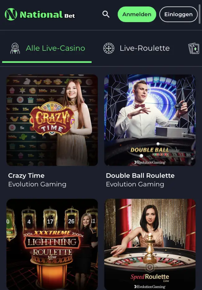 Nationalbet Casino Test