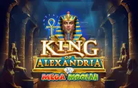 King of Alexandria Mega Moolah Logo