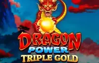 Dragon Power Triple Gold Logo