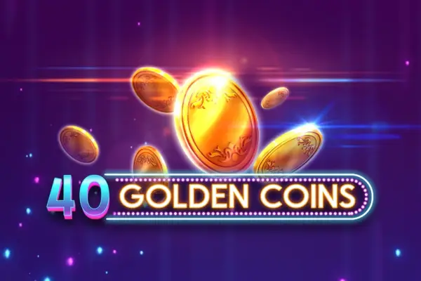 40 Golden Coins Logo