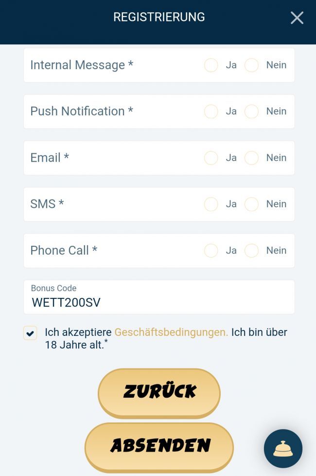 Svenbet Bonus
