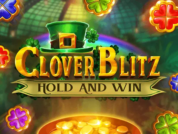 Clover Blitz Hold and Win Logo