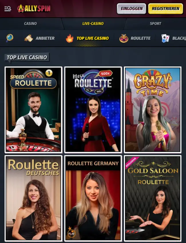 Allyspin Casino Test