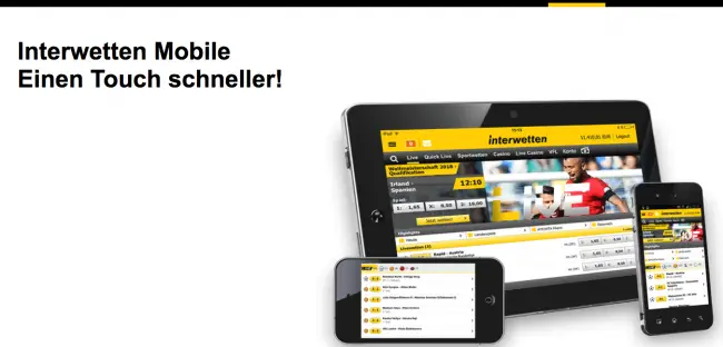 Interwetten Applikation downloaden