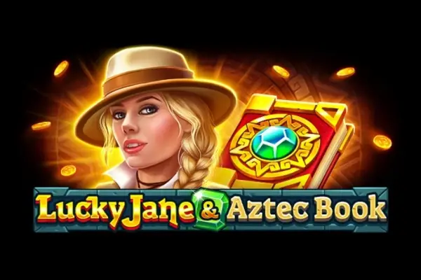 Lucky Jane & Aztec Book Logo